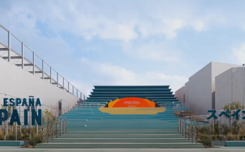 Inauguraci&oacute;n del Pabellon de Espa&ntilde;a en Expo Osaka 2025