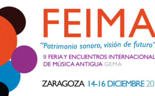FEIMA 2018. II Feria y Encuentros Internacionales de M&uacute;sica Antigua GEMA