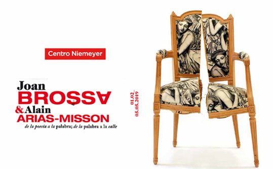 Joan Brossa y Alain Arias-Misson; de la poes&iacute;a a la palabra; de la palabra a la calle