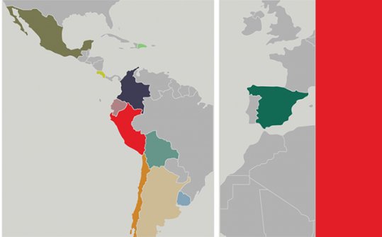 Cartograf&iacute;a de los Festivales Literarios de la Lengua Espa&ntilde;ola 2019