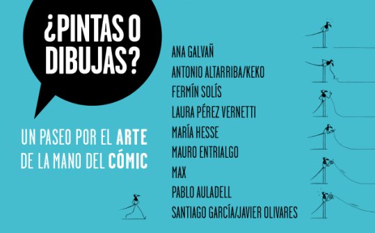 &iquest;Pintas o dibujas? Un paseo por el arte de la mano del c&oacute;mic