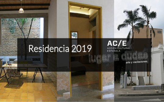 MARTA RAMOS-YZQUIERDO. Residencia En Lugar a Dudas 2019