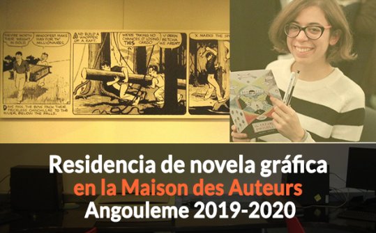 ANABEL COLAZO. Residencia de novela gr&aacute;fica en la Maison des Auteurs Angouleme 2020