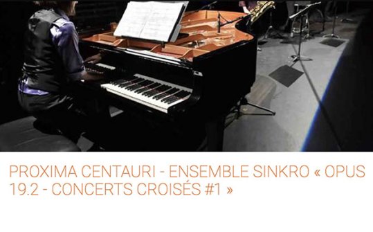 Ensemble Sinkro. Opus 19.2 "Concert Crois&eacute;" 2019