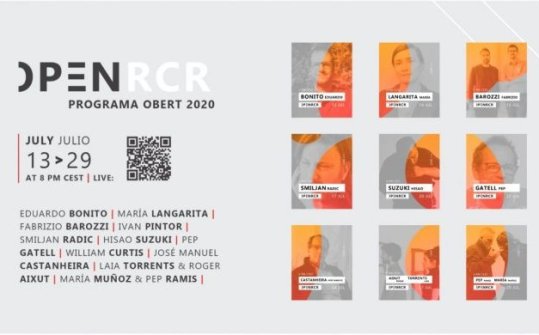 Programa abierto 2020 online. RCR Bunka