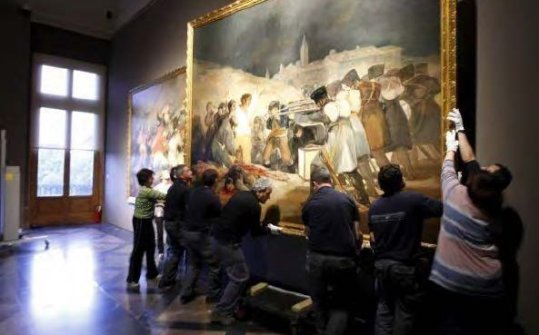 Filmando a Goya. 3D mayo