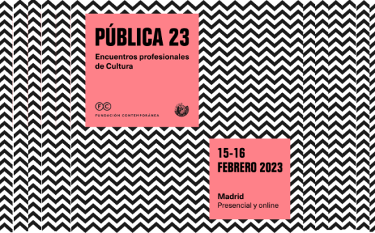 P&uacute;blica 2023. Encuentros Profesionales de Cultura