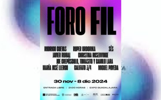 Ciclo de conciertos en el Foro FIL: Una celebraci&oacute;n de la m&uacute;sica espa&ntilde;ola